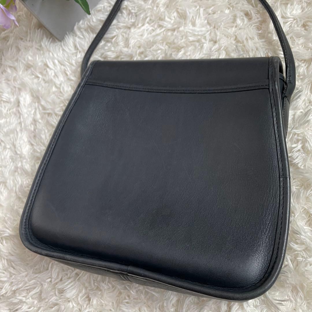 希少モデル オールドコーチ ショルダーバッグ ネイビーOLD COACH