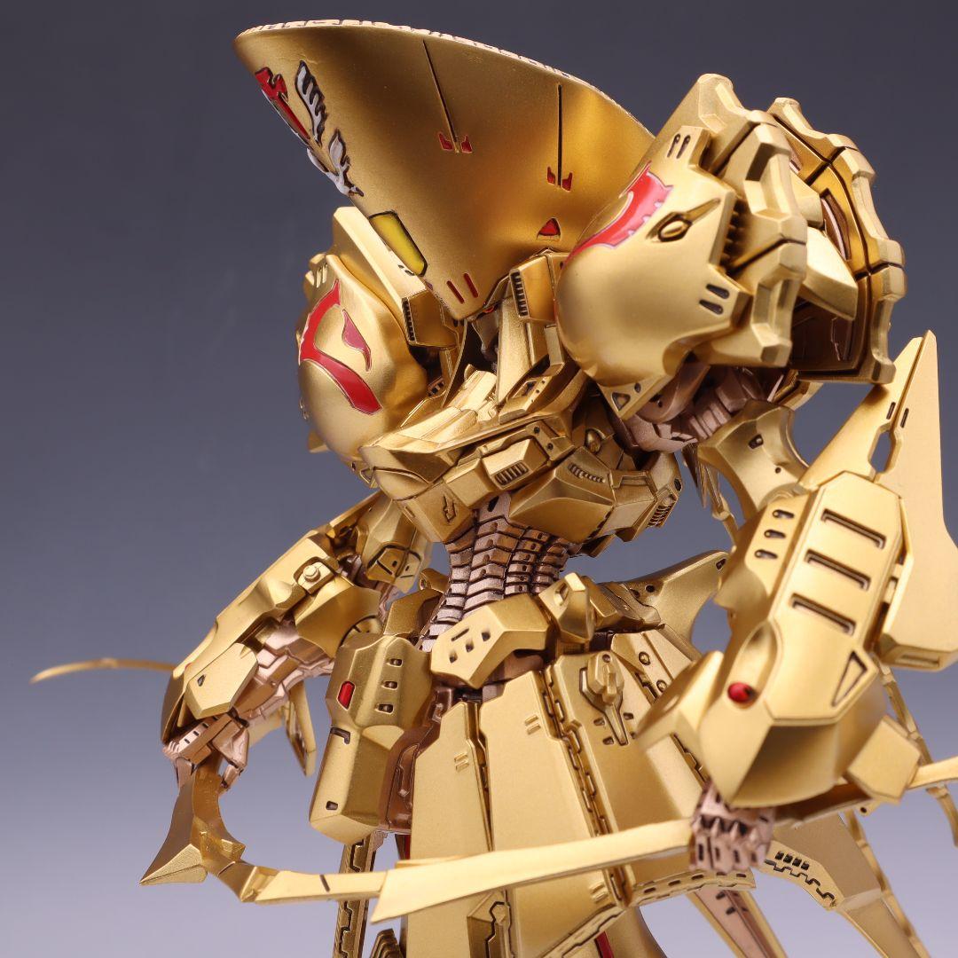 【ファイブスター物語】IMS 1/144 ナイトオブゴールド 全塗装済 完成品
