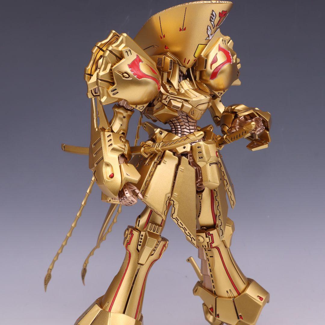 【ファイブスター物語】IMS 1/144 ナイトオブゴールド 全塗装済 完成品