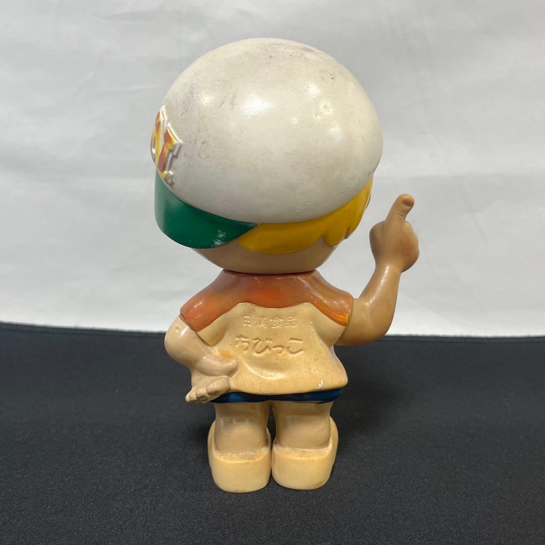 レトロ 日清食品 ちびっこ ソフビ