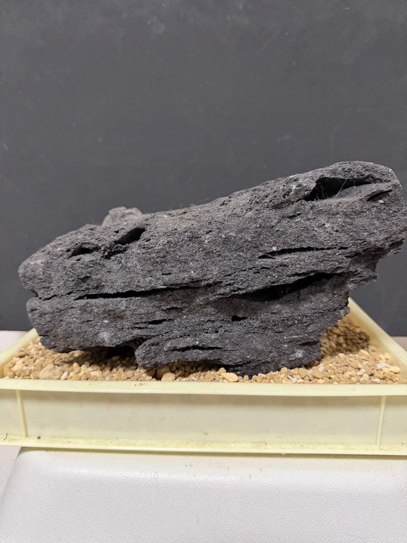 ⑤-5 ADA山水石 約8kg有り 存在感有り！