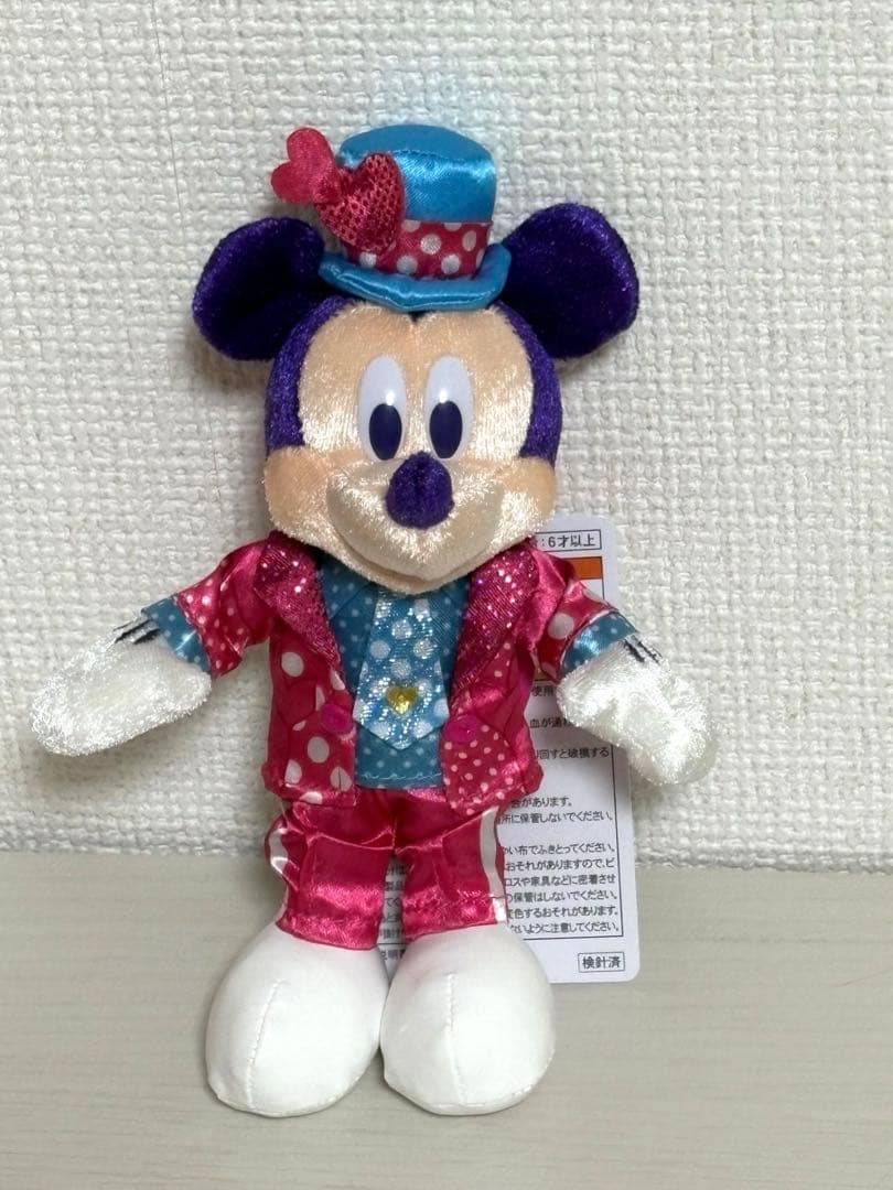 パルパル　ミニーのファンダーランド ぬいぐるみバッジ プルート ミッキー　ミニー