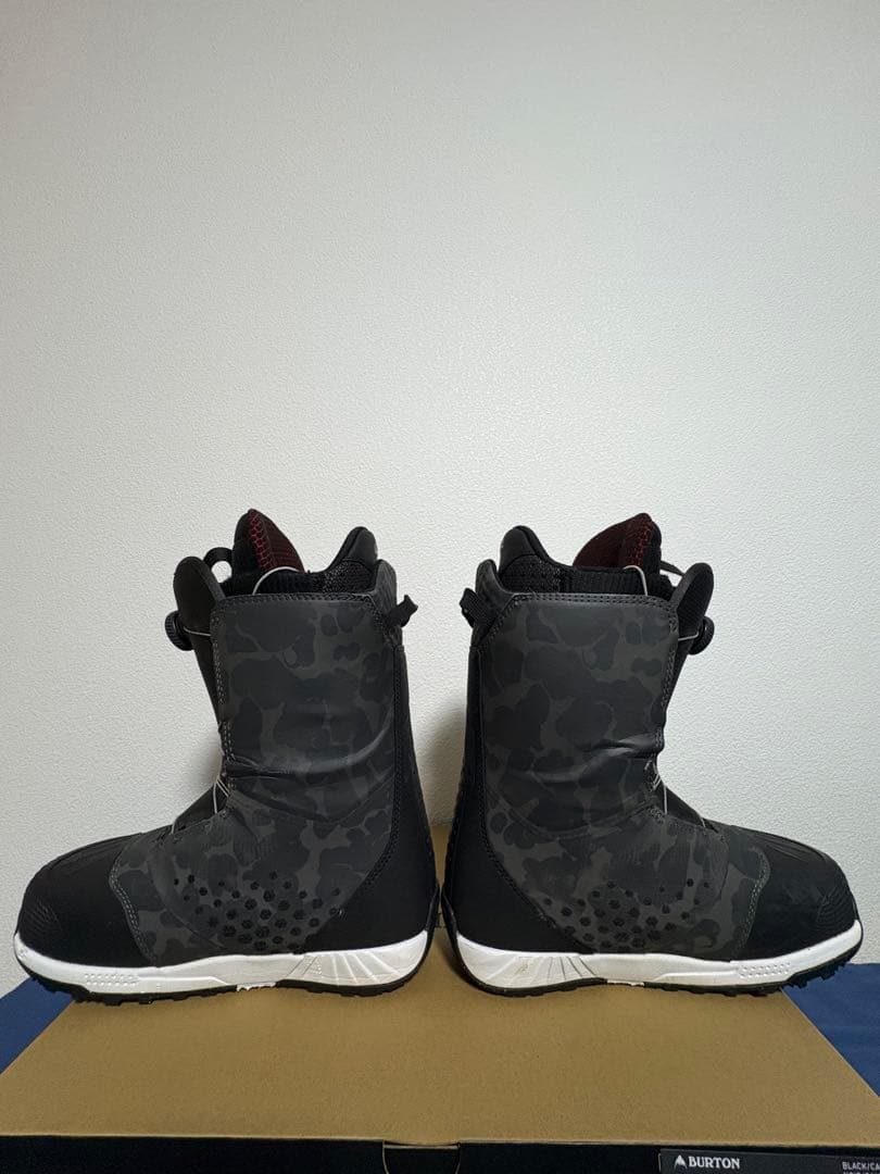 BURTON ION BOA ダブルボア ブラックカモ 26.5cm