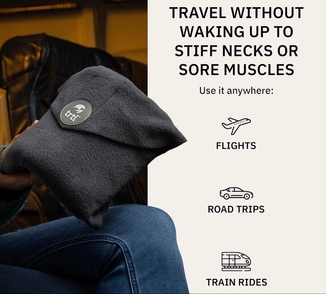 Trtl Pillow ネックピロー 首を痛めない トラベルピロー 旅行枕