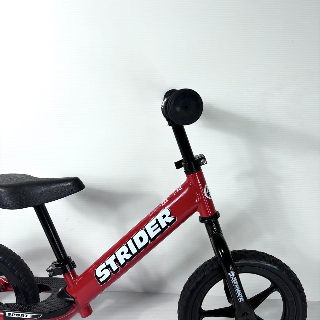 極美品☆STRIDER SPORT バランスバイク ペダル無し レッド 赤 - メルカリ
