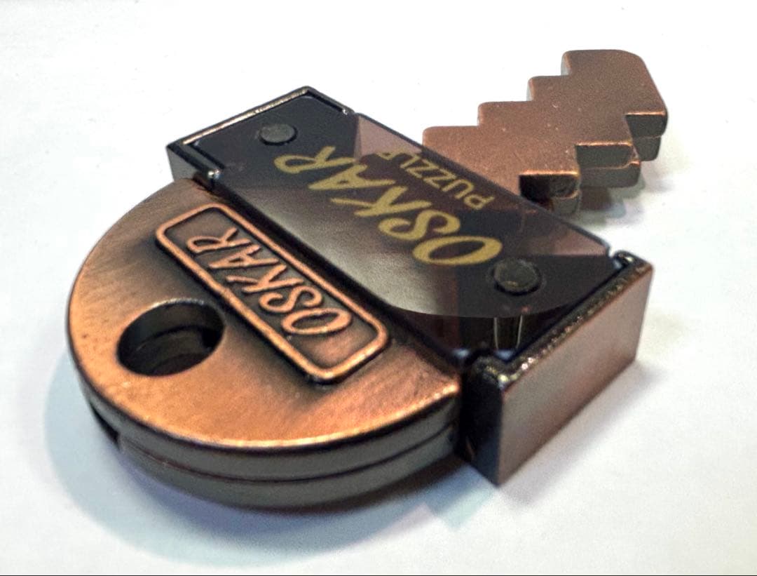 匿名配送】 OSKAR PUZZULE オスカー 知恵の輪NO.8｜匿名配送】 OSKAR