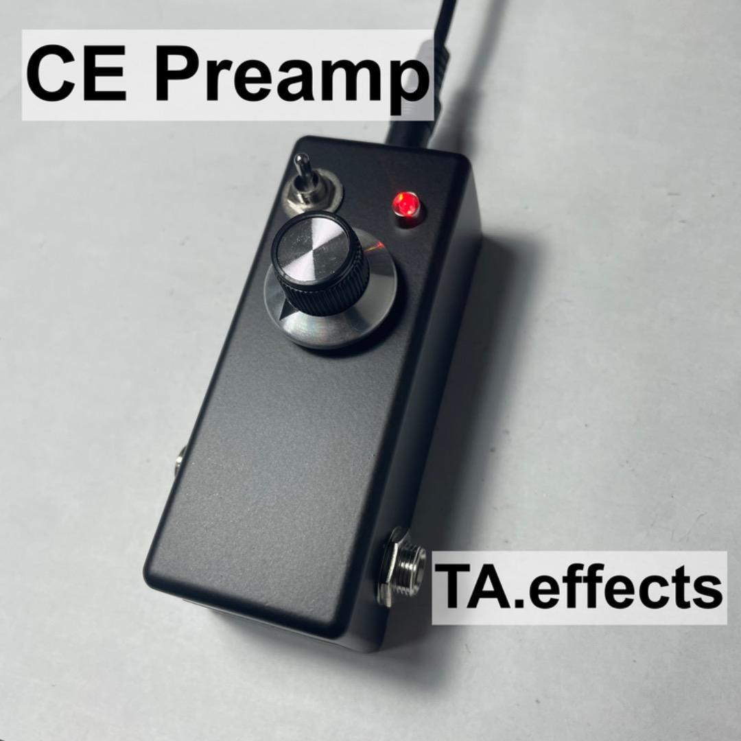 CE Preamp TA.effects MATT BLACK CE Preamp TA.effects