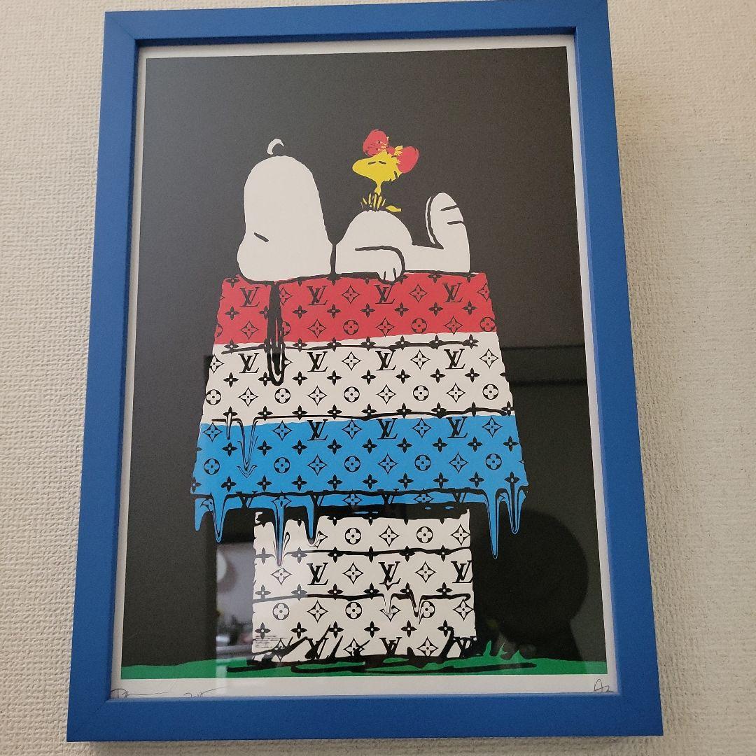 スヌーピー　シルクスクリーン