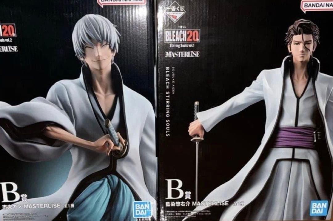 一番くじBLEACH 藍染惣右介&市丸ギン フィギュアセット 新品未開封