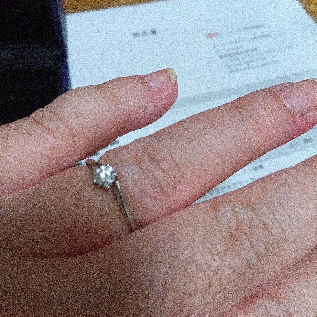 NIWAKA プラチナ ダイヤモンドリング