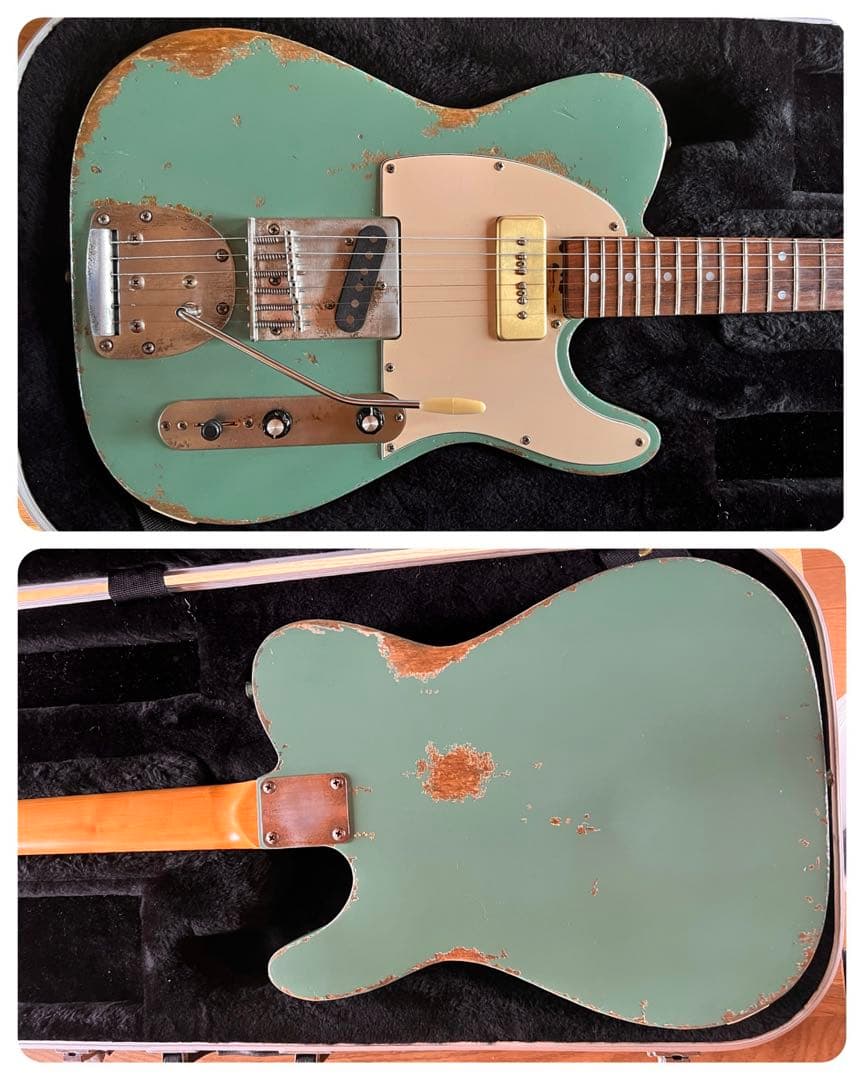 ハードレリックテレキャスタイプ/フローティングトレモロユニット搭載 P90