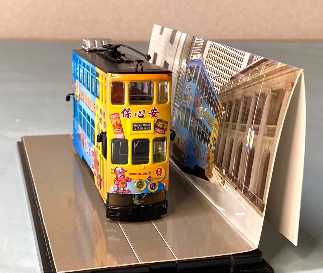 香港 2階建路面電車「保心安 香港百年名碑」模型1500台限定版（訳あり