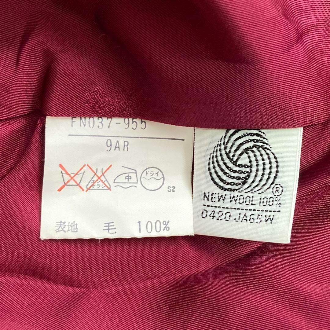 美品✨】バーバリーズ カシミヤ 真紅 チェスターコート ダブル 裏地