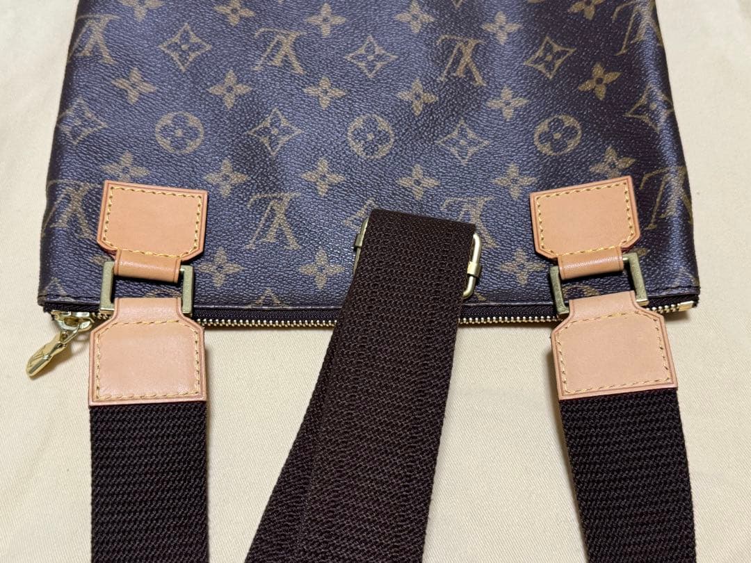 ルイヴィトン ショルダーバッグ モノグラム ポシェットボスフォール 極美品