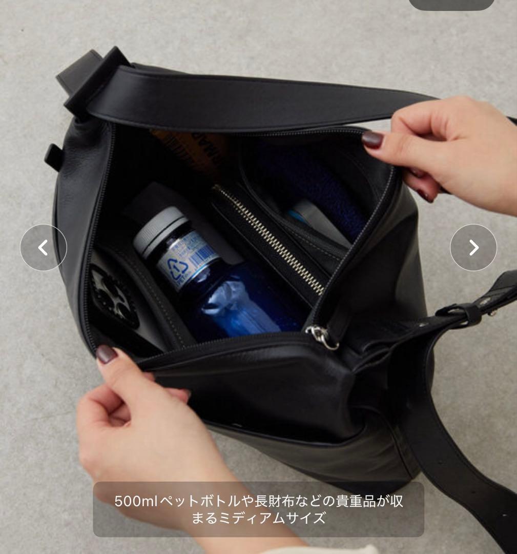 《本革/480g》2WAYレザーショルダーバッグ　earPAPILLONNER