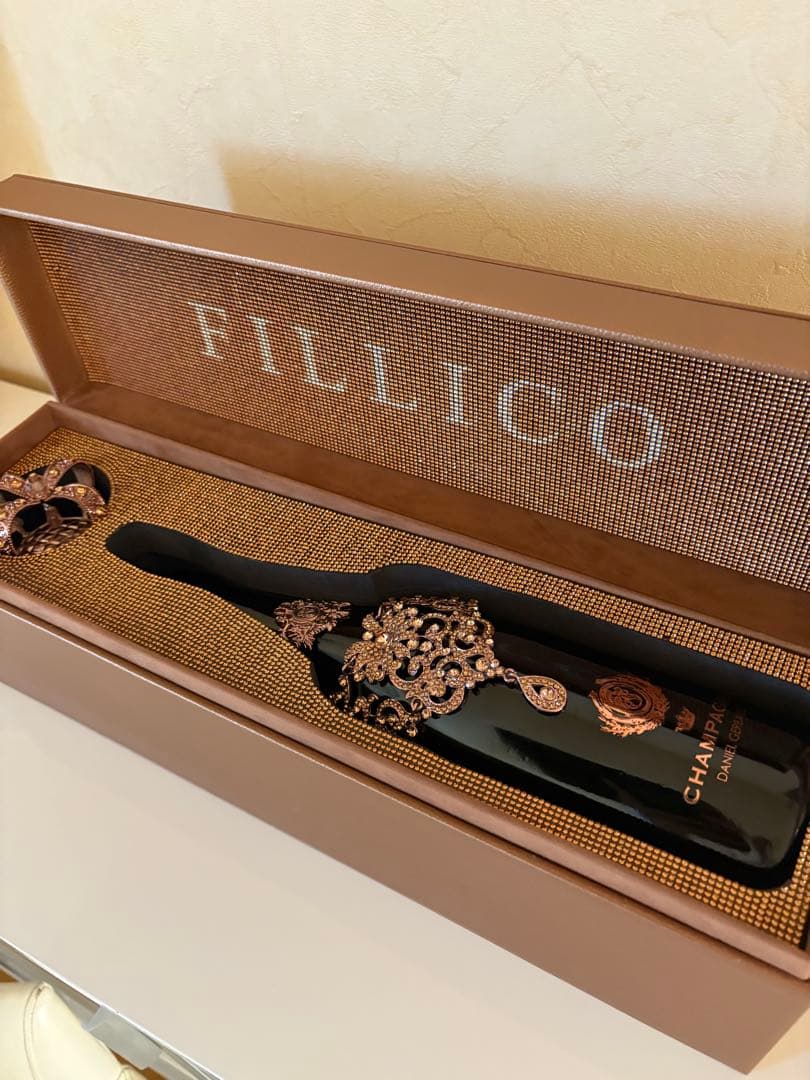 フィリコ シャンパン 空瓶 空箱 2本