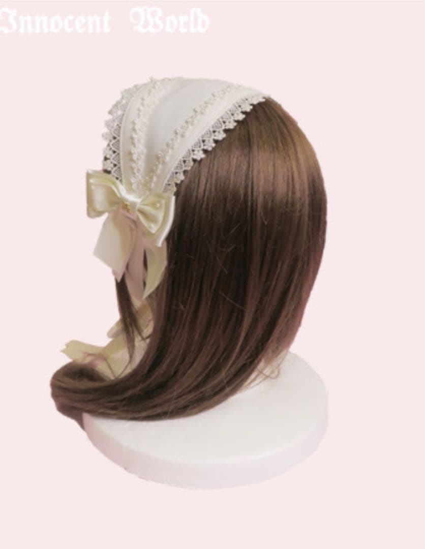 【新品未使用品】Innocent World 英国の花園ヘッドドレス　生成