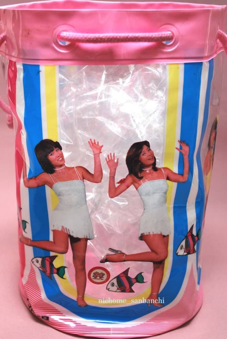 ピンクレディ☆ビニールバッグ（プールバッグ）当時物 - メルカリ