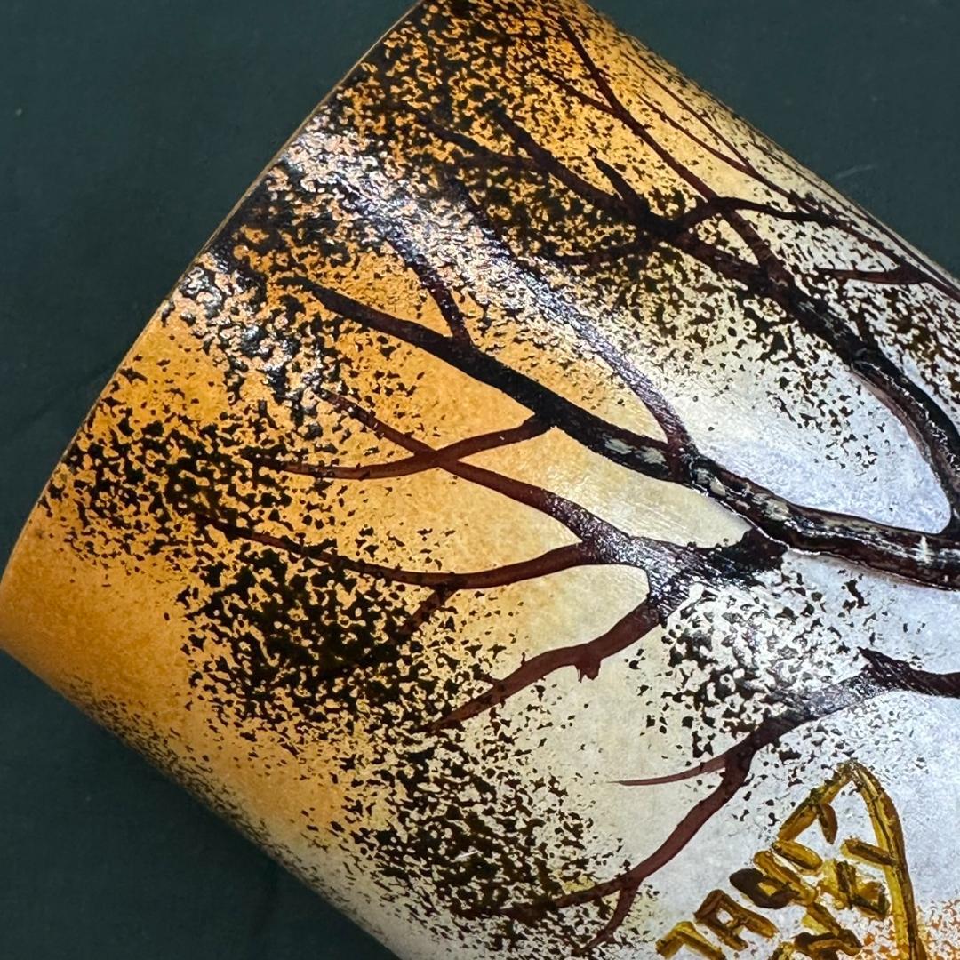 ドームナンシー 筒型 卓上証明 高さ15.5cm 被せガラス アンテルカ