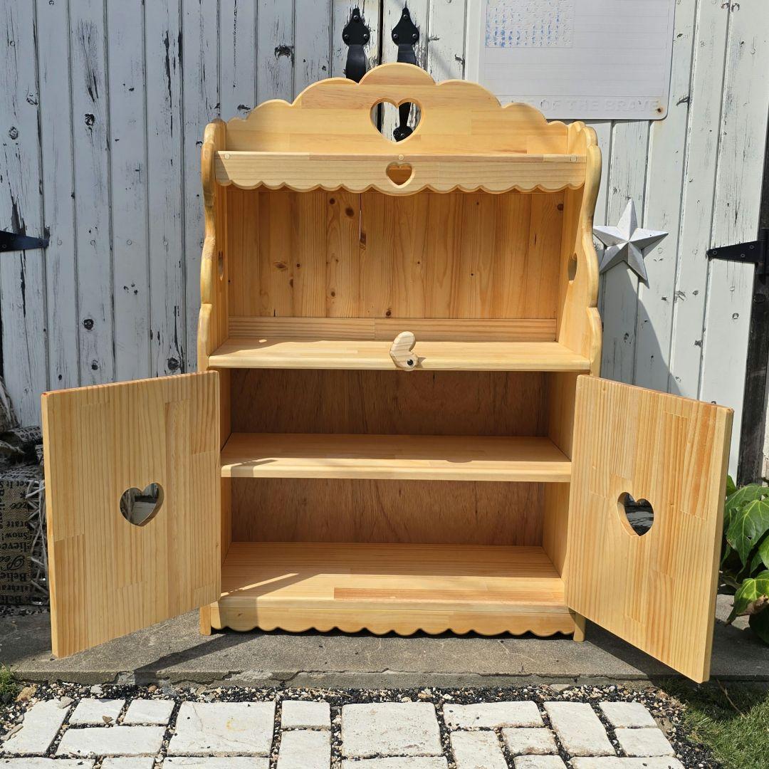 《ねこ》【カントリー家具】カップボード