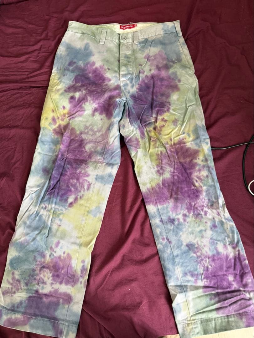 SUPREME 21SS Pin UP Chino Pant タイダイ Spring/Summer 2021 Preview – Supreme