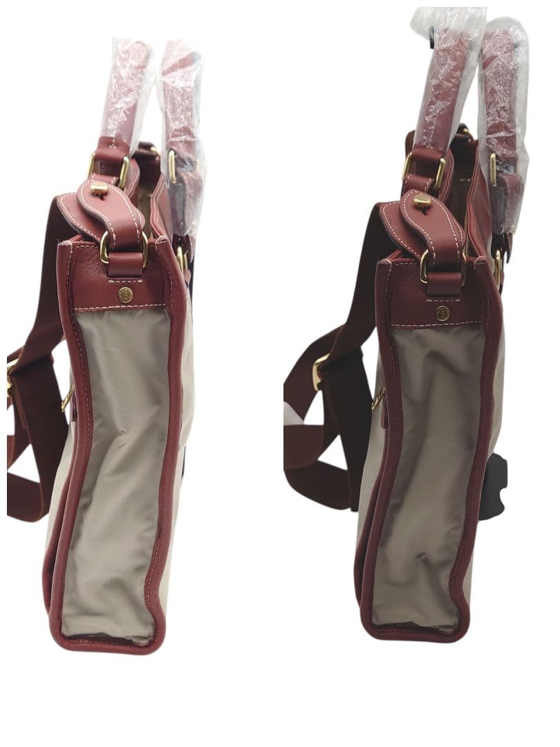 ハンティングワールド　ナイロン　レザー　2WAY ショルダー　ビジネス　バッグ