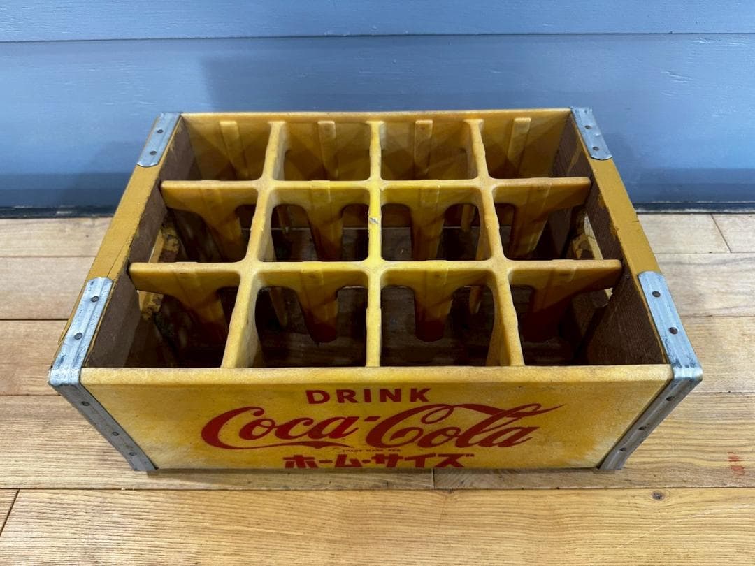 希少 CocaCola コカコーラ プラスチック木箱 ノベルティ RW174