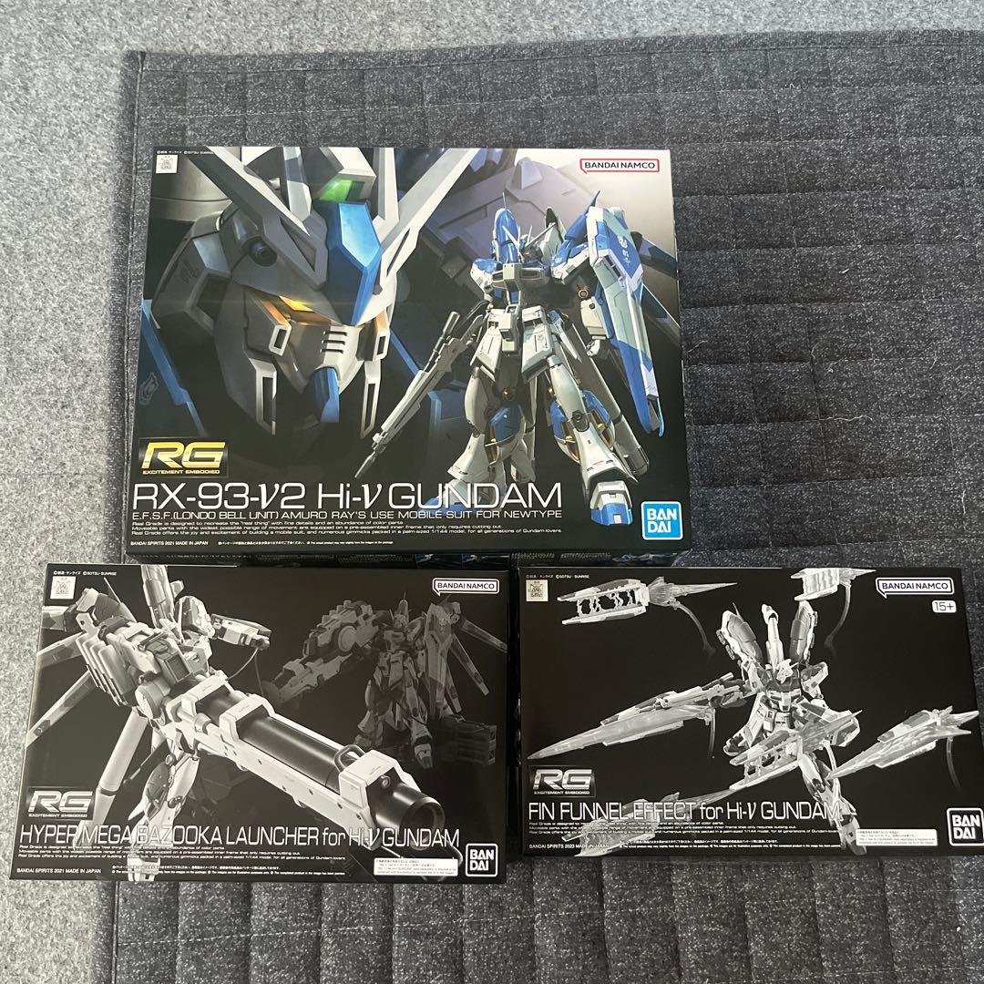 RG HIνガンダムなど 4体セット RG HIνガンダムなど 4体セット RG 1/