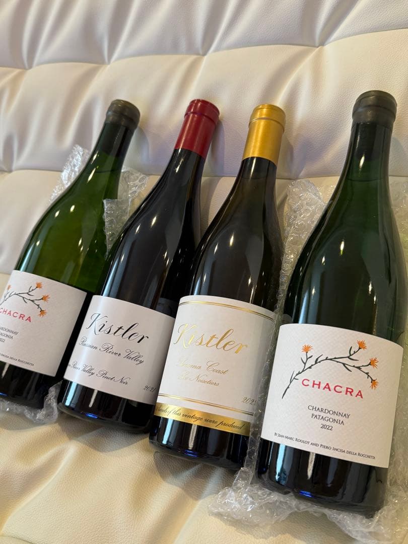 キスラー赤、白、チャクラ白　4本セット キスラー赤、白、チャクラ白 4本セット