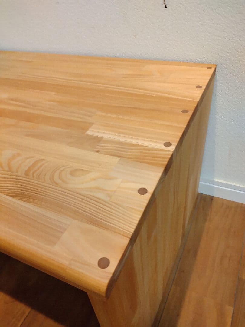 木製 ハンドメイド オーダー コの字型 水槽台 サイドテーブル シェルフ 棚