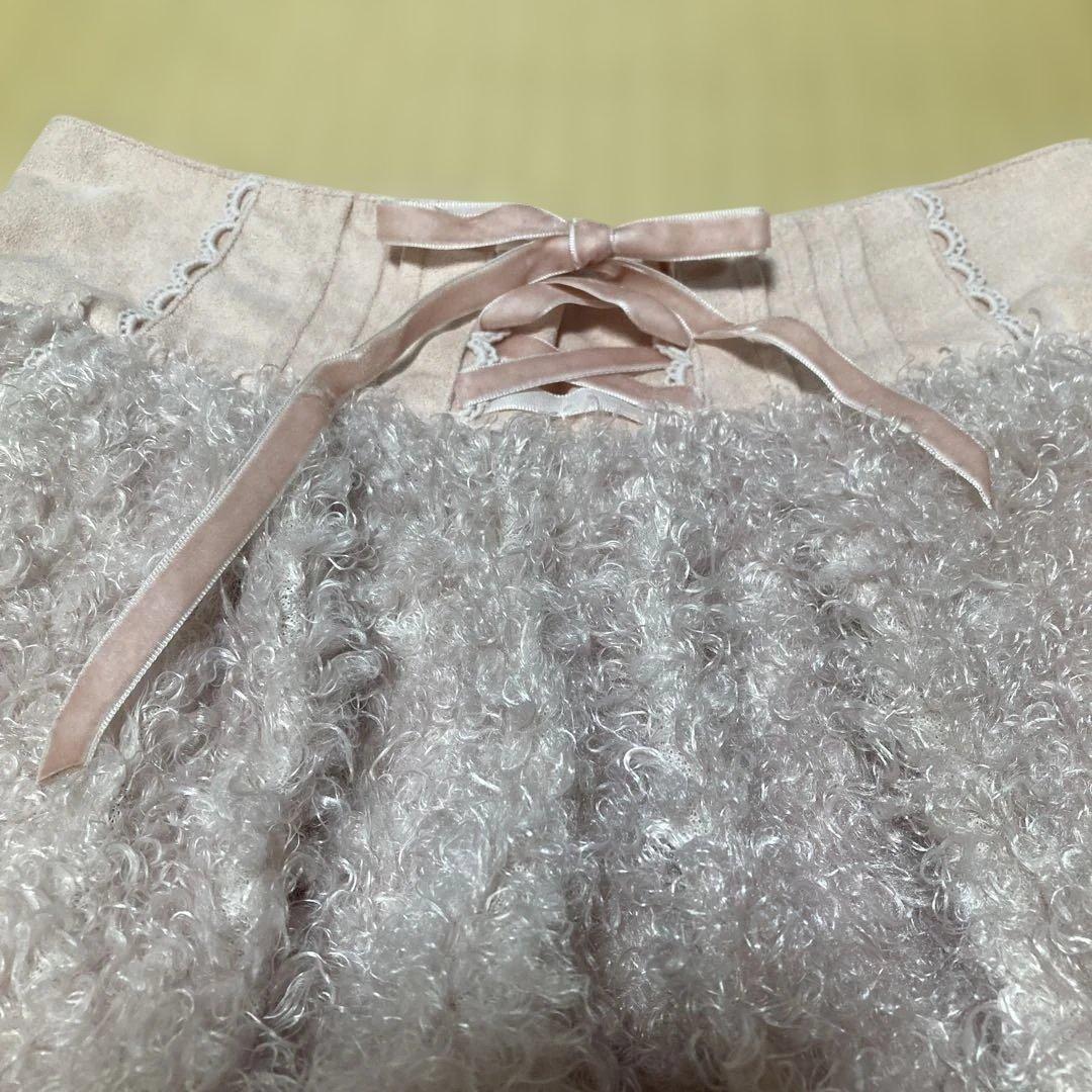 リズリサ　フリル付きリボンデザインキュロット