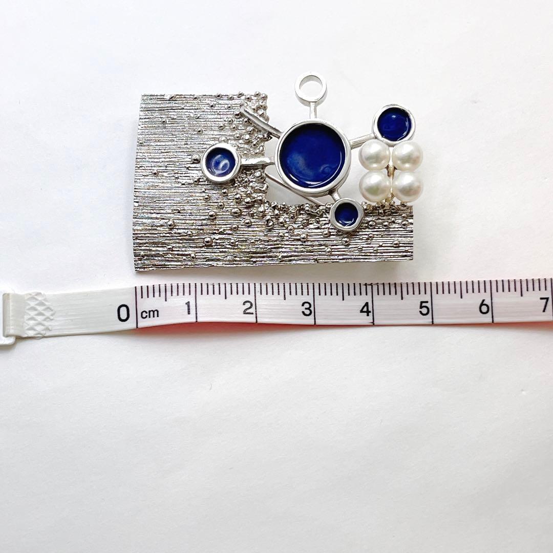 極美品✨田崎真珠TASAKI タサキ パール ピンブローチ コサージュ SV