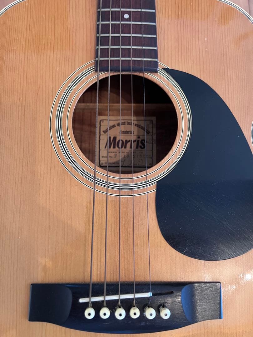 モーリスF-18アコースティックギターハードケース付き