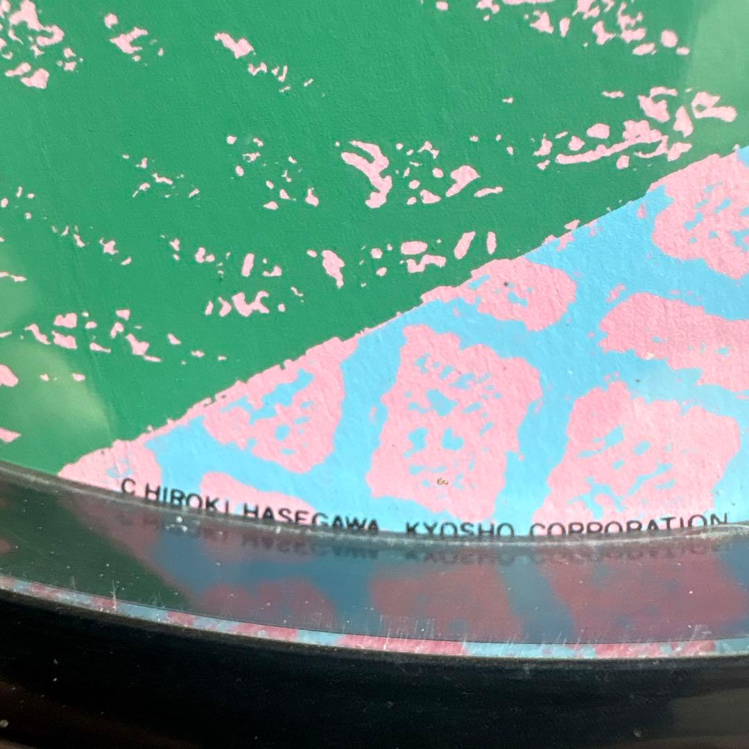 カラフルな顔デザイン掛時計　長谷川博紀　ポストモダン　珍品　香港製