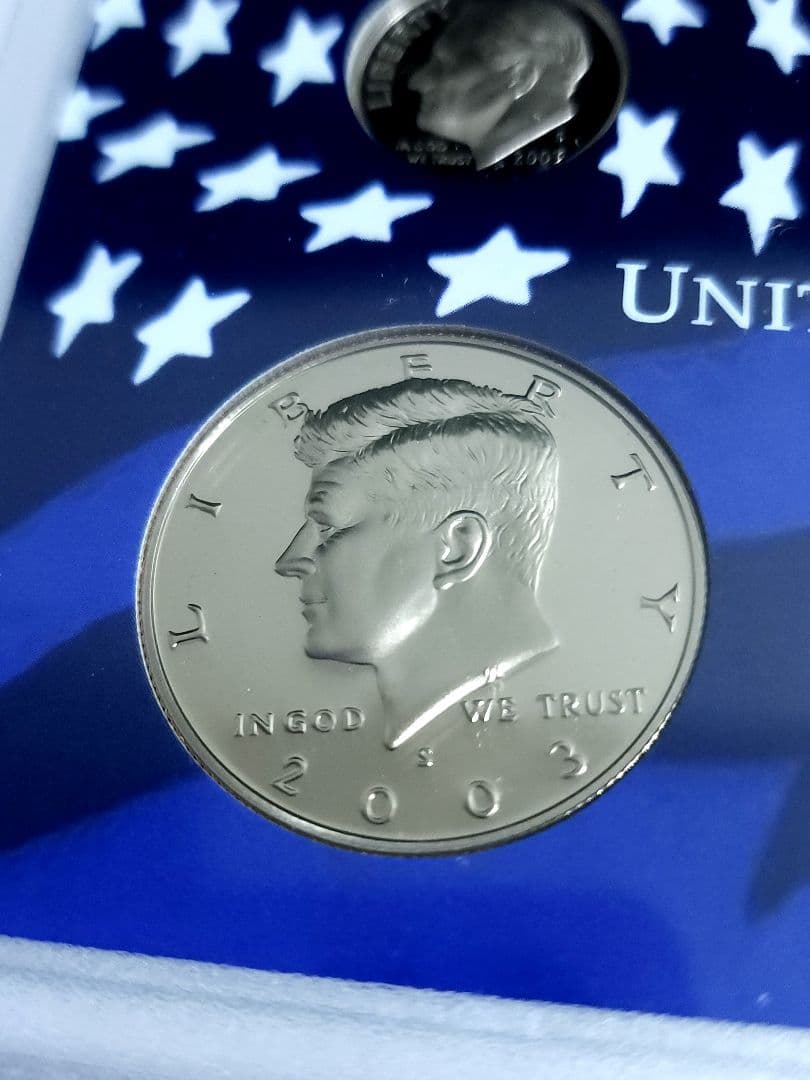 アメリカ合衆国 50州記念銀貨 2003年 シルバー プルーフ 貨幣セット