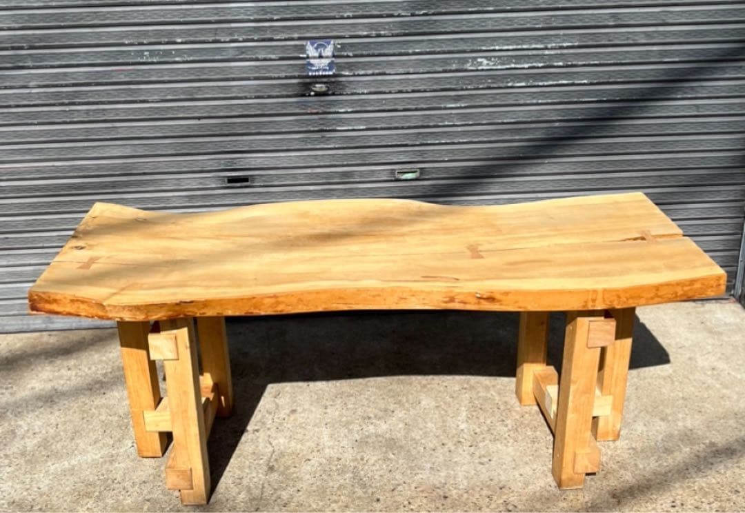 無垢1枚板 無垢材 契り ダイニングテーブル 天板のみ