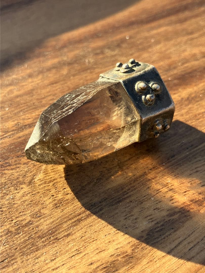 ガウリシャンカール産 ヒマラヤ水晶 ライトスモーキークォーツ 原石　ペンダント ガウリシャンカール産 ヒマラヤ水晶 ライトスモーキークォーツ 原石