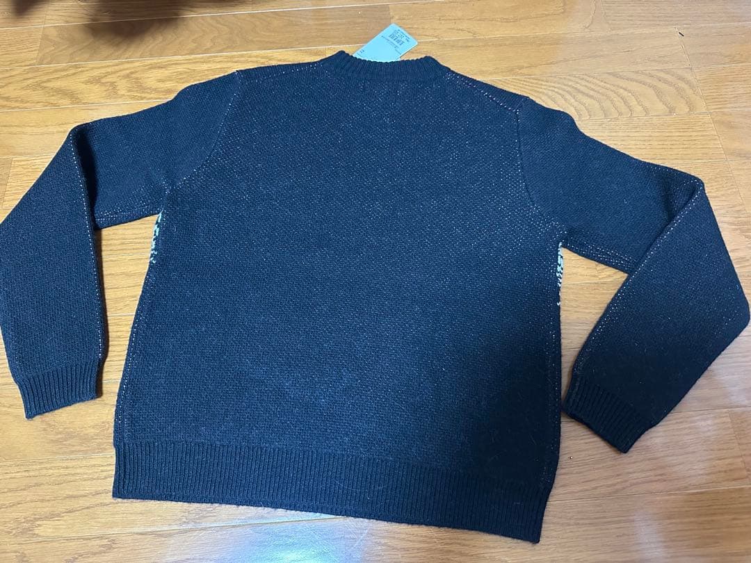 新品未使用　タグ付き　ニットプルオーバー　黒