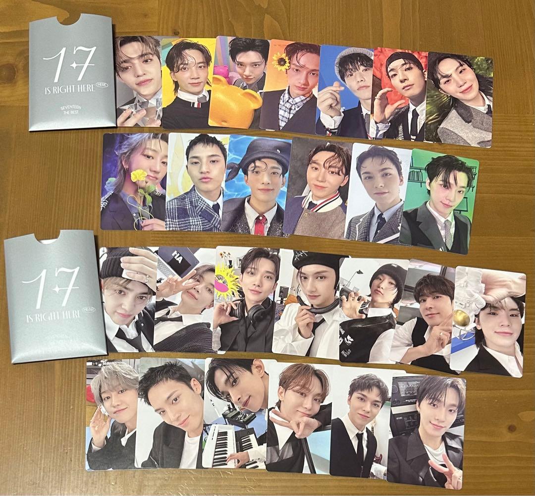 SEVENTEEN セブチ 17 IS RIGHT HERE フォトカードセット - メルカリ