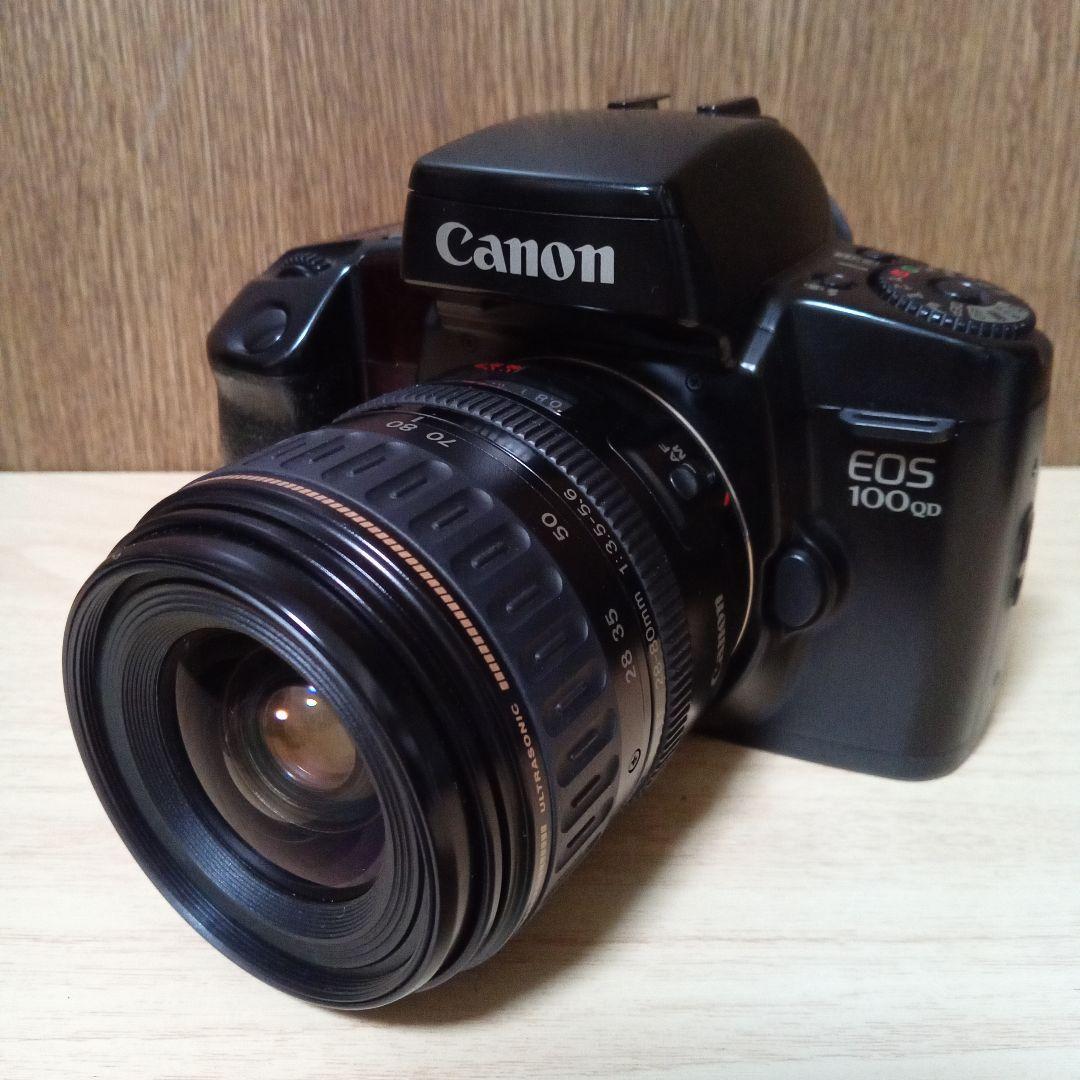 ☆Canon☆EOS 100QD 一眼レフカメラ＋レンズ2本セット☆中古品