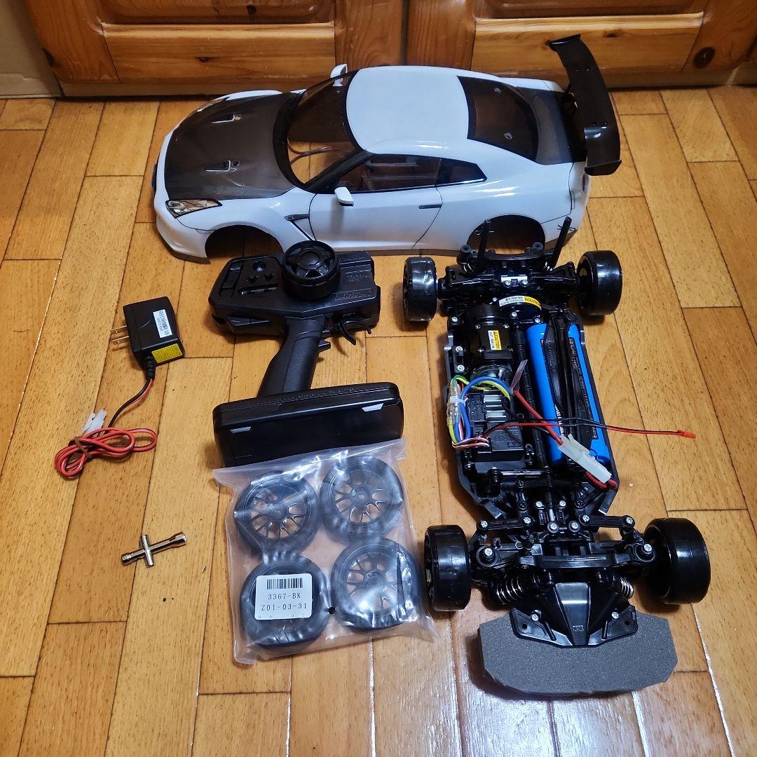 タミヤ ドリフト ラジコン フルセット　TT01 スカイラインボディ　②tt02