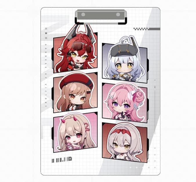 コラボ 中国限定】NIKKE グッドスマイルアーツ上海 SDクリップボード