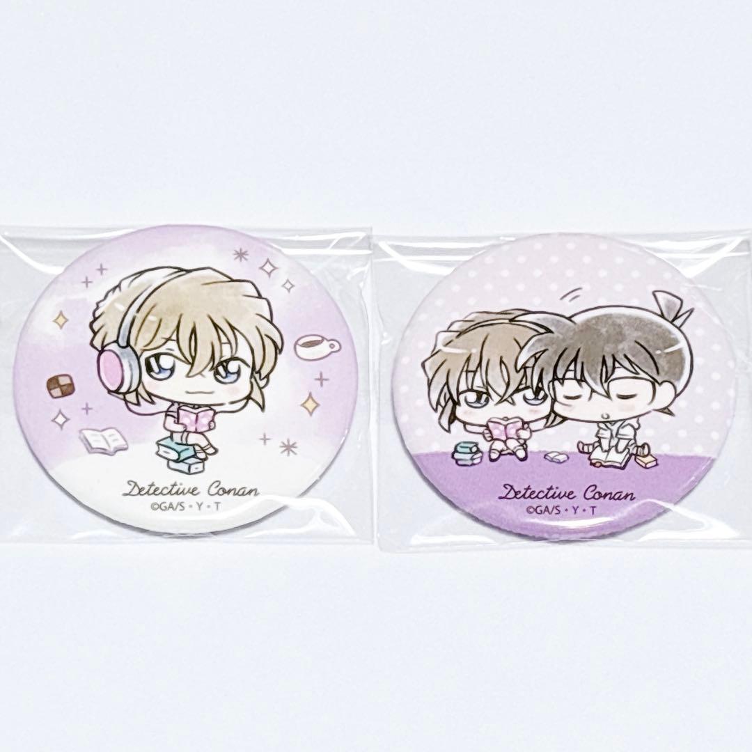 名探偵コナン Have fun!シリーズ 缶バッジ 江戸川コナン 灰原哀 - メルカリ