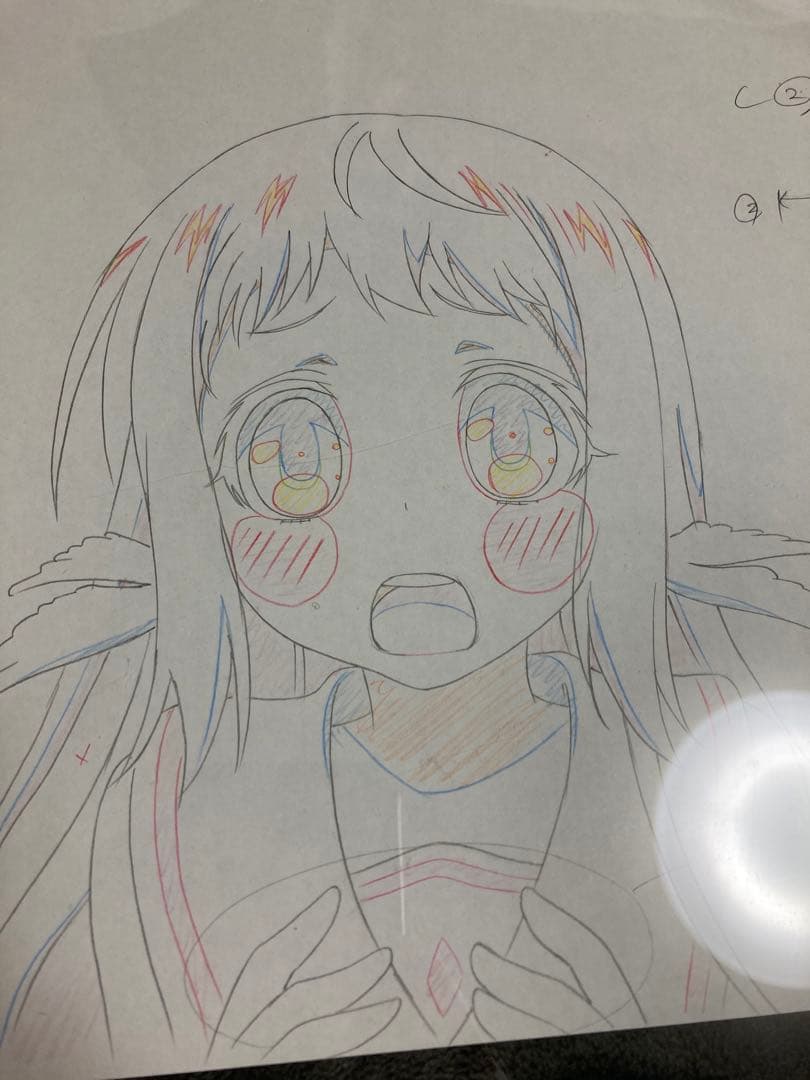 凪のあすから まなか セル画　花澤香菜