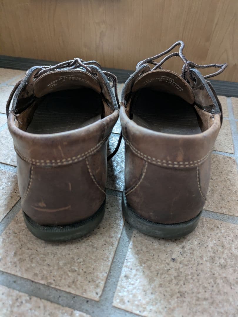 CL.L.Bean 7.5 D　ハンドソーン・モカシンブルーチャー・モック