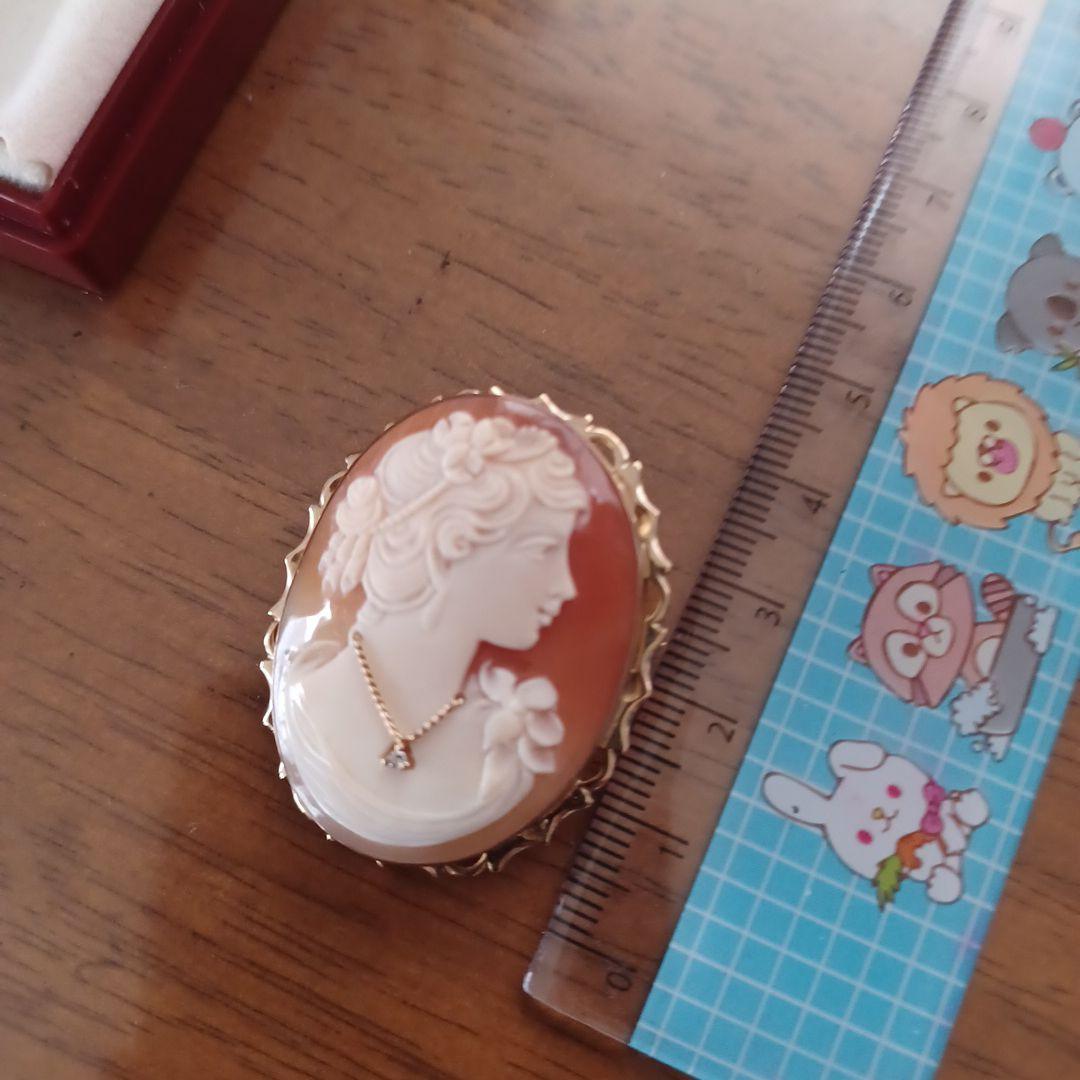 Roberta by APA 1848 カメオブローチ Roberta by APA 1848 カメオ