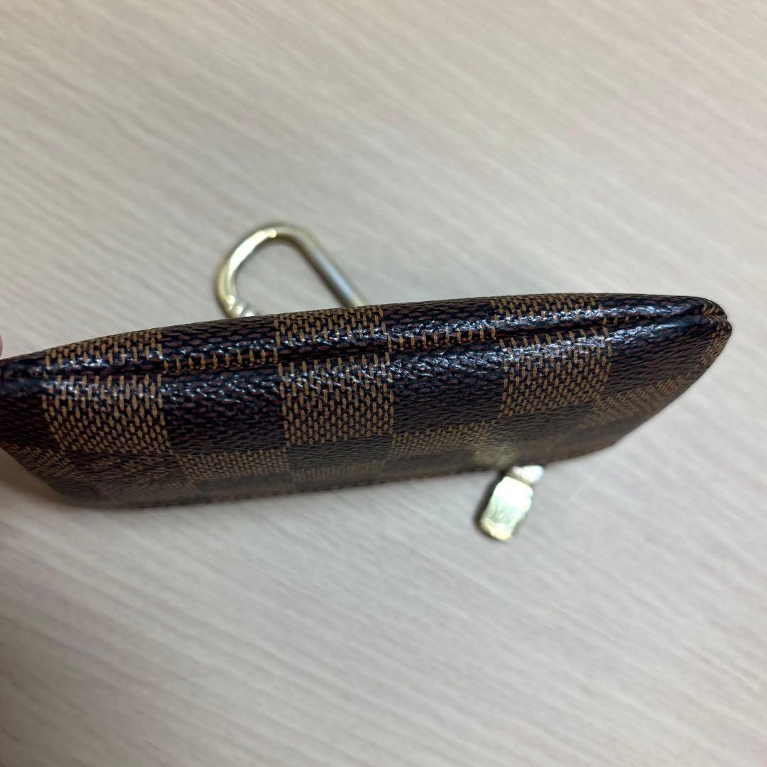 【美品】ルイヴィトン ダミエ N62658 CT0163ポシェットクレ 小銭入れ