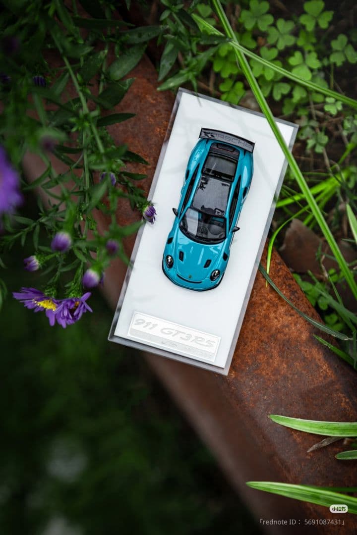car's lounge 1/64 ポルシェ 911GT3 RS blue