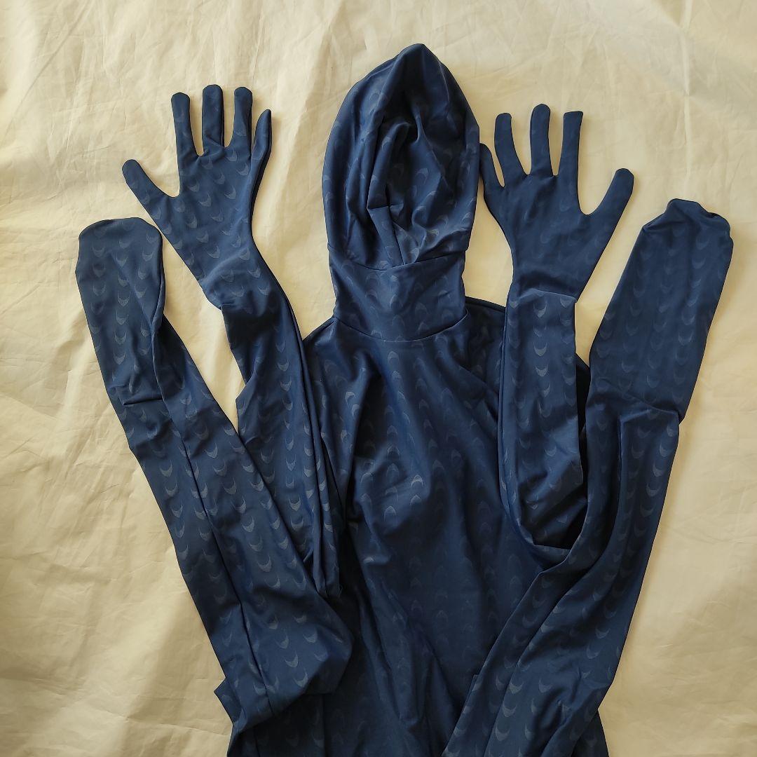 撥水ゼンタイブルー☆全身タイツ