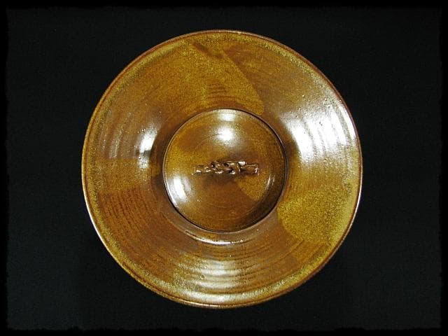 希少！高取 砂金袋 黒田藩御用窯 十四代 高取幸仙 水指 茶道具 共箱 f240